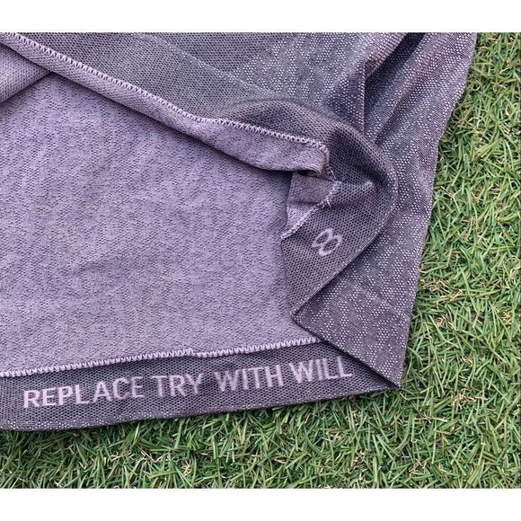 LULULEMON training TECH gray SHORT SLEEVE SEAMLESS T SHIRT TOP sz 8 - Picture 4 of 7